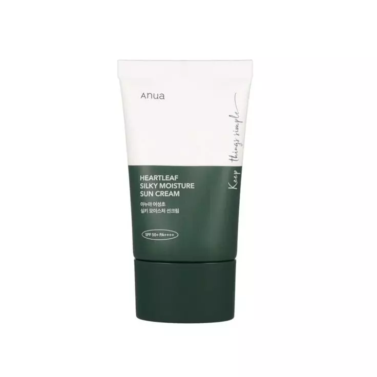 کرم ضد آفتاب آبرسان آنوا مدل Heartleaf Silky Moisture