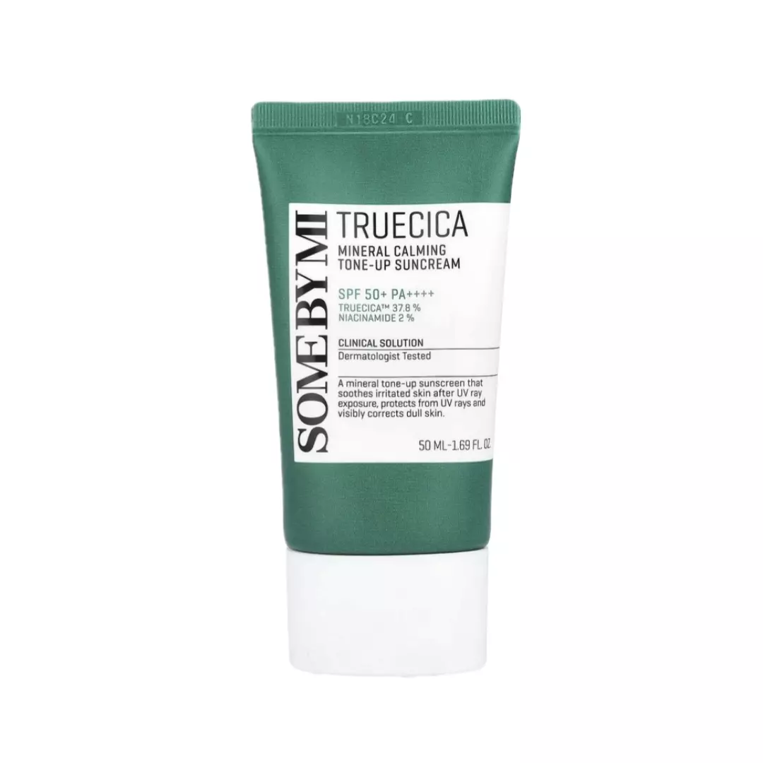 ضد آفتاب فیزیکی سام بای می Some By Mi Truecica Mineral Calming حجم 50 میل
