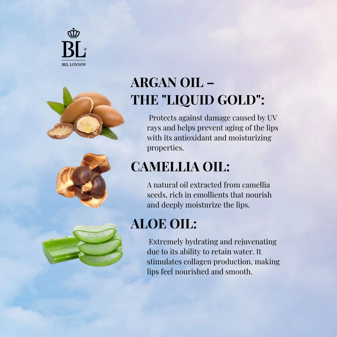 رژلب جامد بل لندن حاوی روغن آرگان شماره 09 Bel london