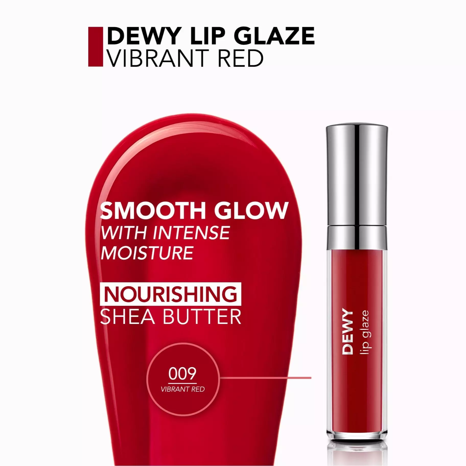 لیپ گلاس فلورمار مدل Dewy lip glaze شماره 009