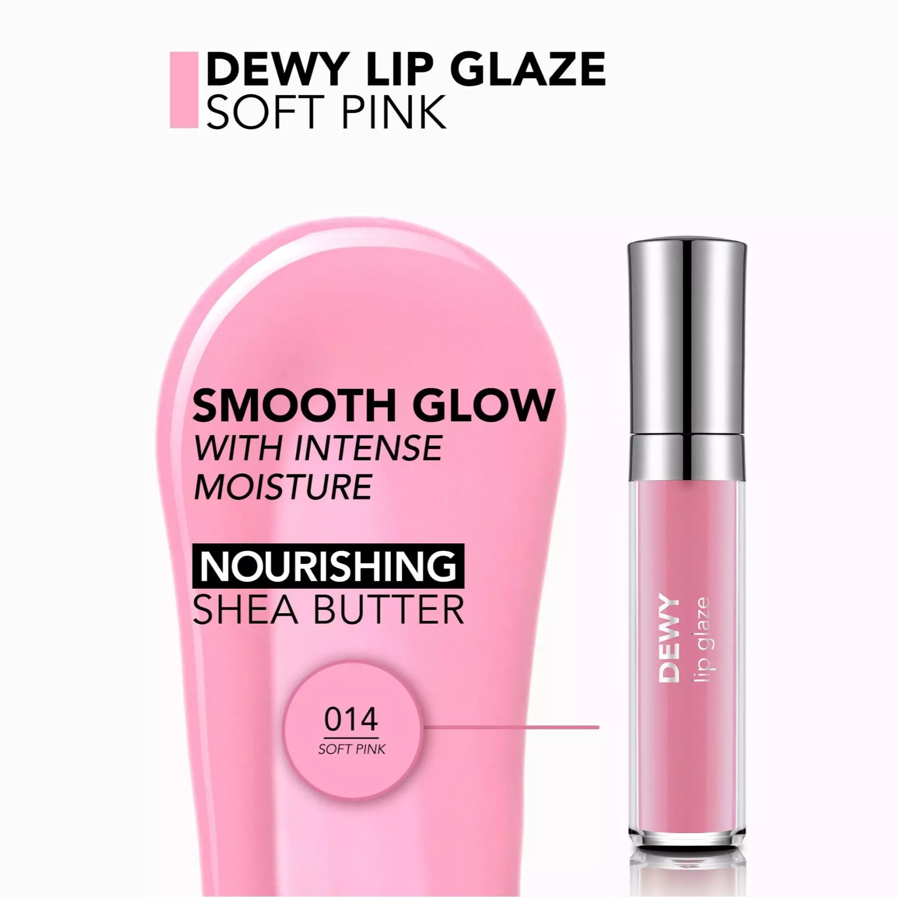 لیپ گلاس فلورمار مدل Dewy lip glaze شماره 014