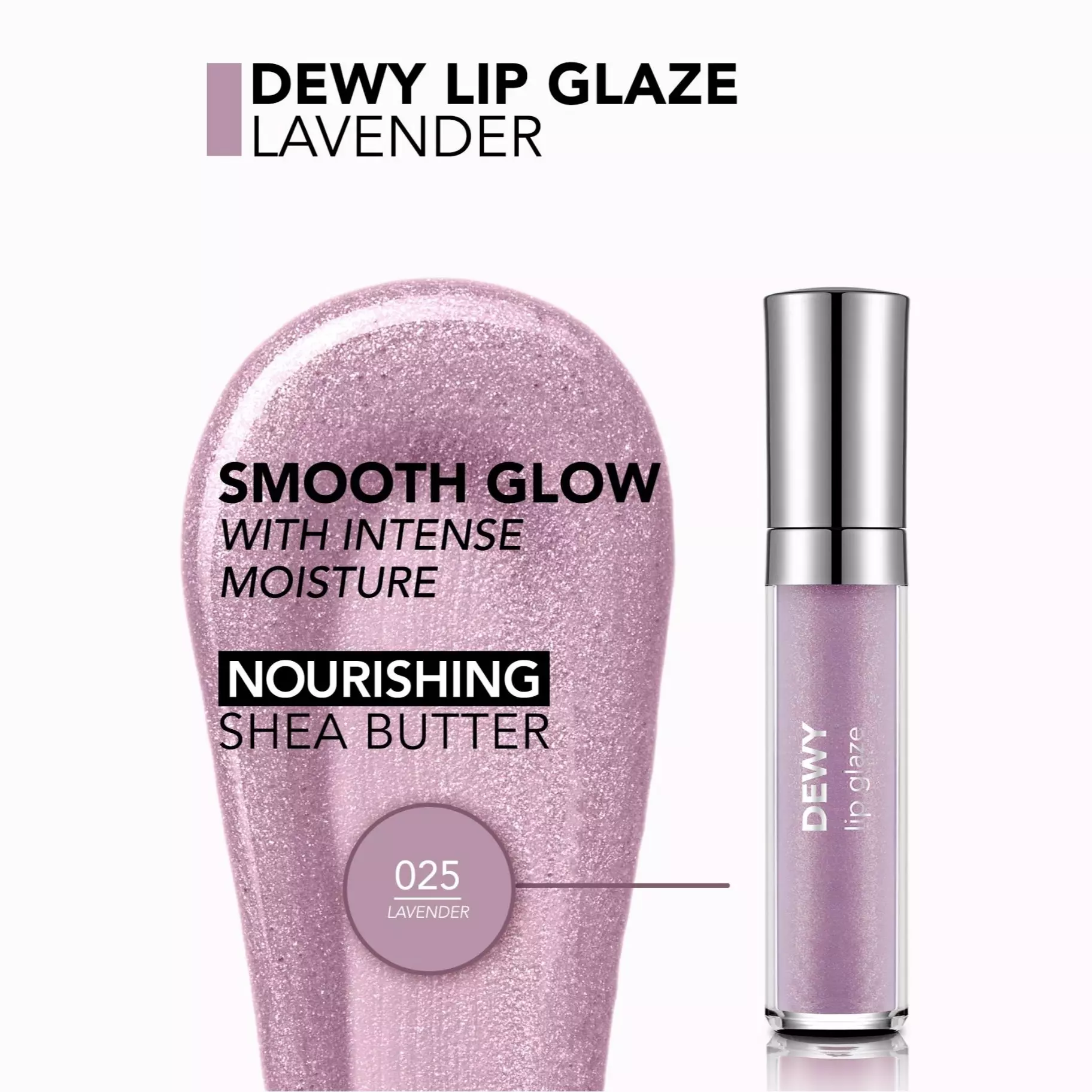 لیپ گلاس فلورمار مدل Dewy lip glaze شماره 025