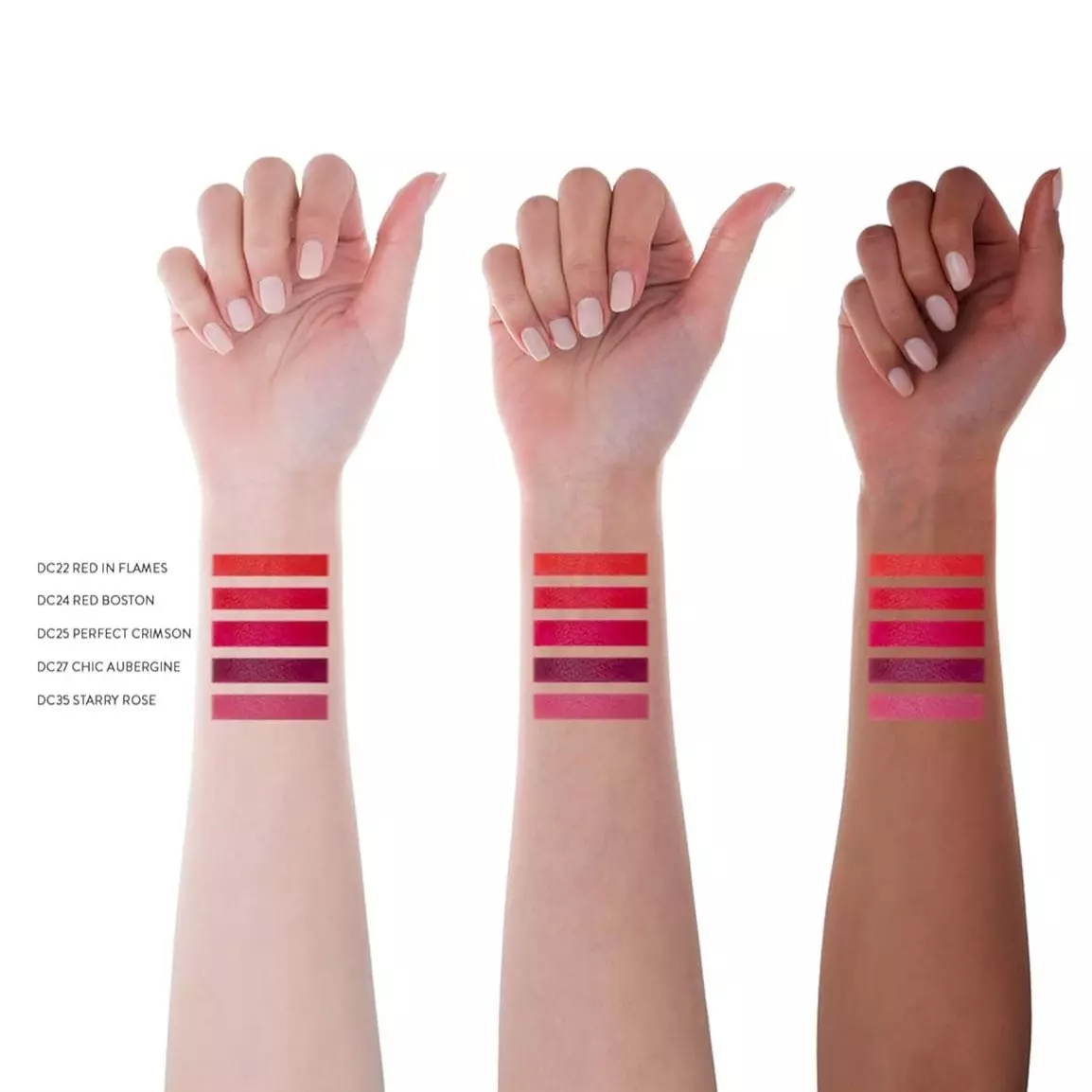 رژلب جامد فلورمار مدل Deluxe Cashmere شماره DC 24