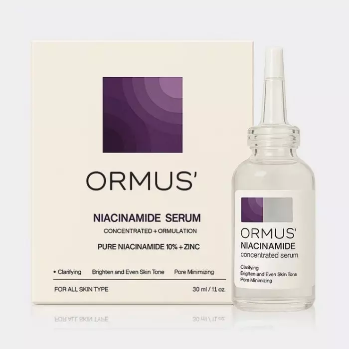 سرم نیاسینامید 10% + زینک اورموس مدل کنسانتره حجم 30 میل