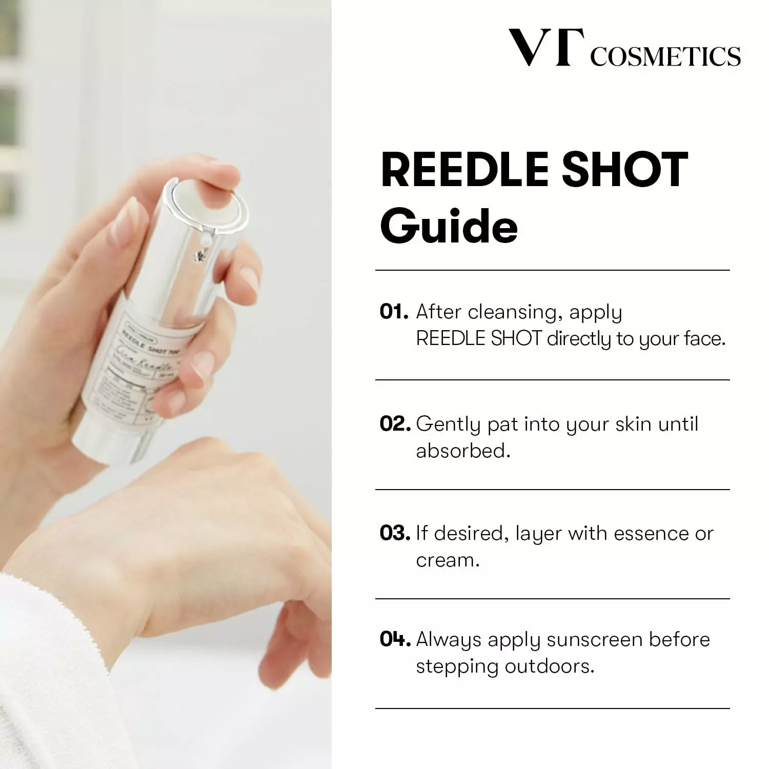 سرم میکرونیدلینگ ریدل شات 300 VT Cosmetics