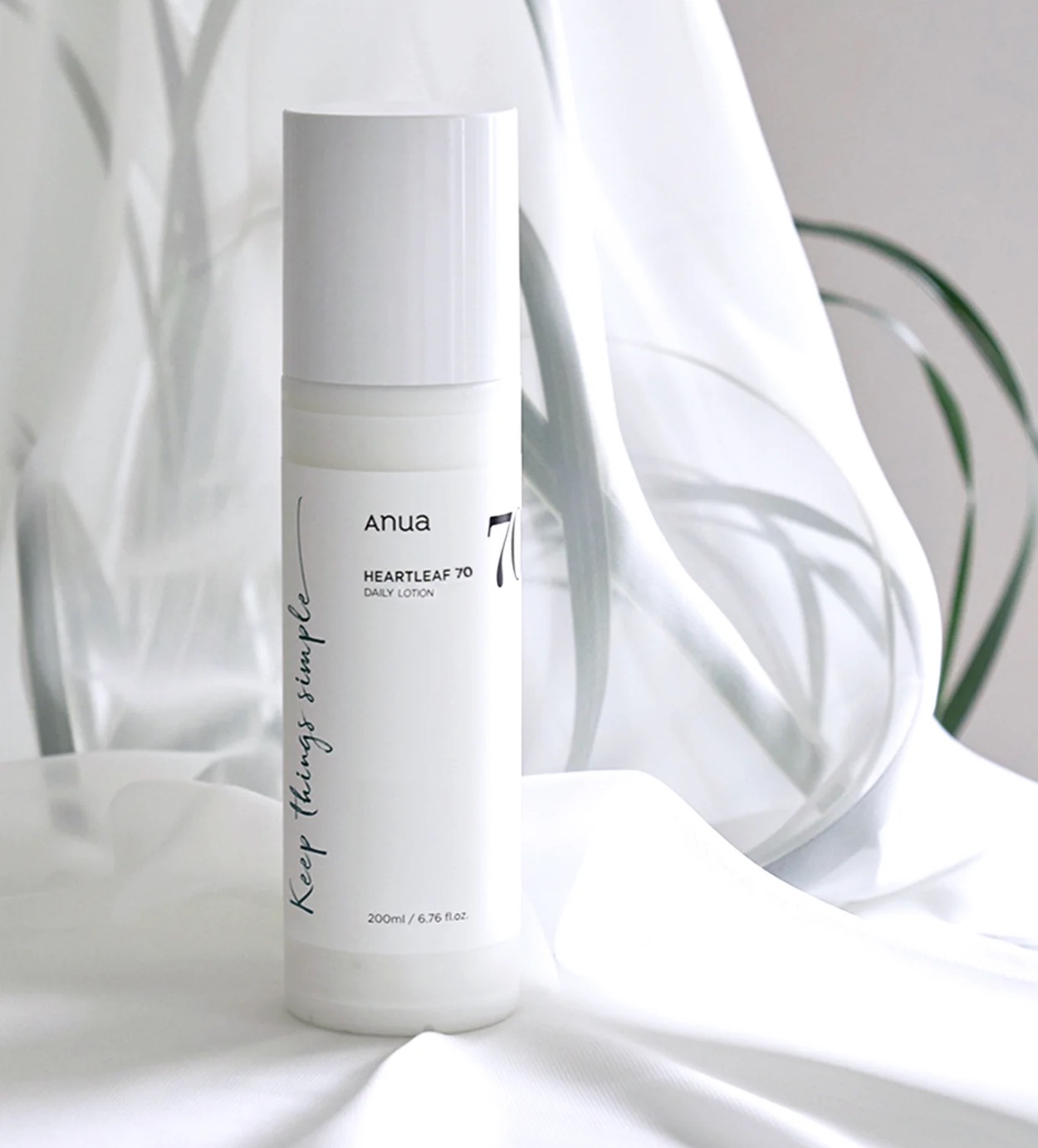 لوسیون تسکین دهنده آنوا Anua مدل heartleaf 70%