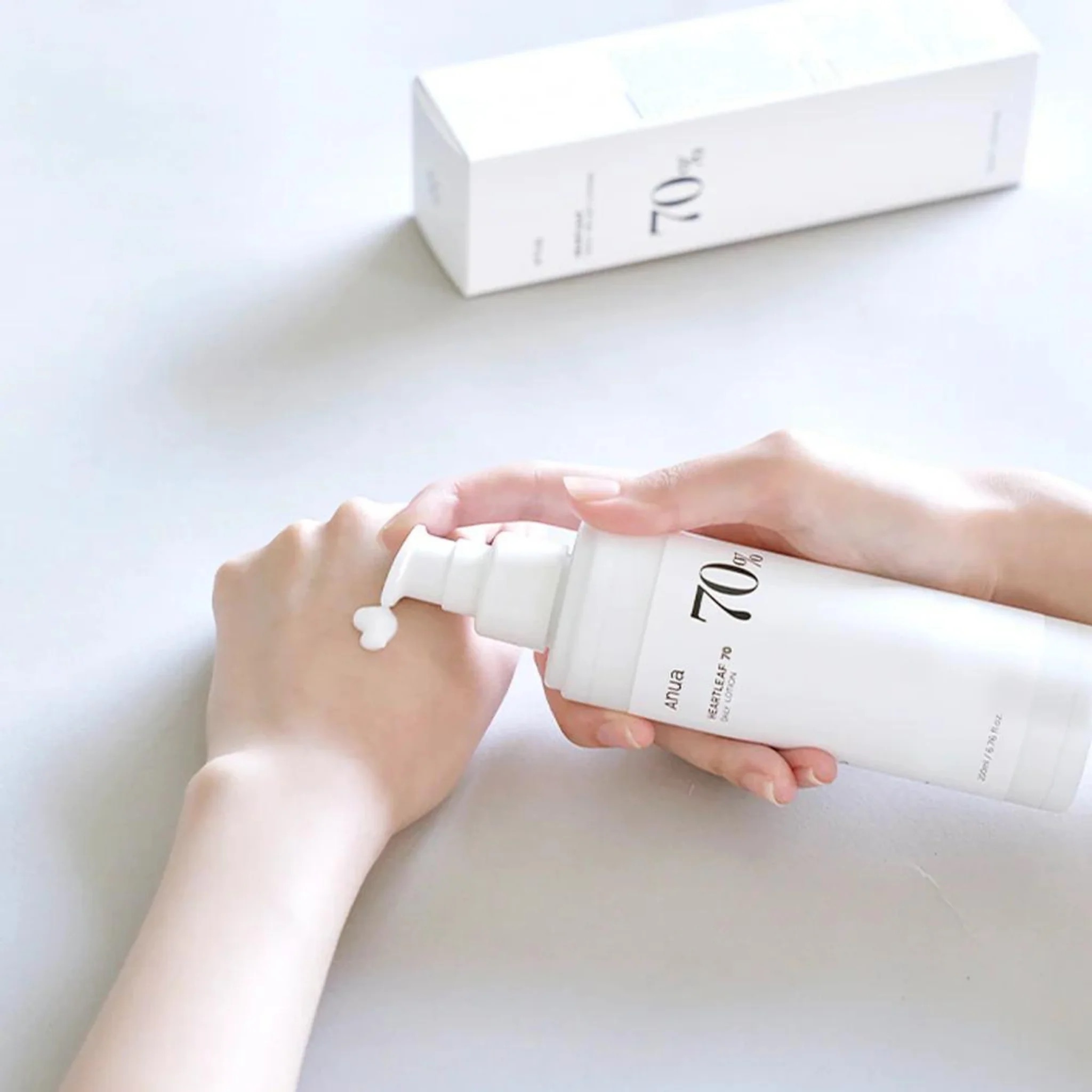 لوسیون تسکین دهنده آنوا Anua مدل heartleaf 70%